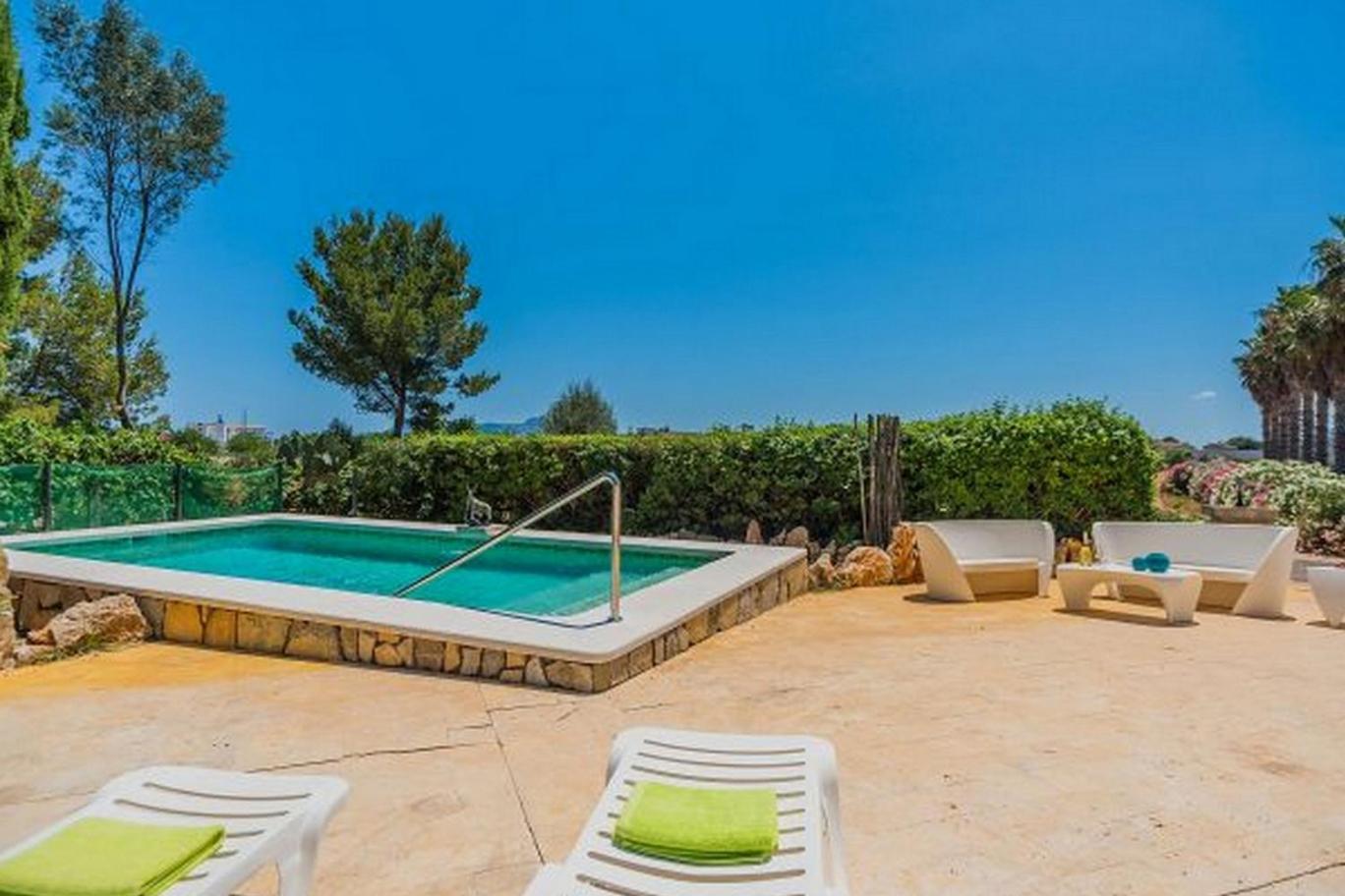 Villa With Private Mountain Ideal Runners Trailers Near Beach Approx 5 Min Walking Beach,Property Belong Puerto Pollensa Villas And Apartments Zewnętrze zdjęcie